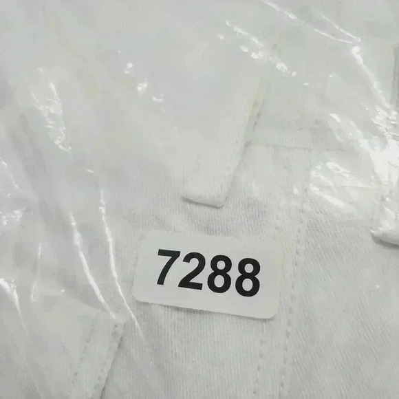 Vince Linen Blend Wide Leg High Rise White Women's Pants 10 - Picture 8 of 8